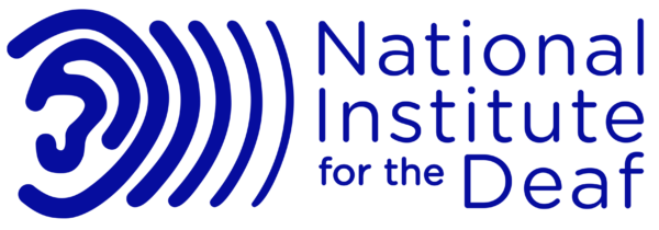 National Institute for the Deaf logo